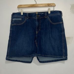 Size 16 Women’s Carhartt Blue Jean Shorts